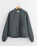 Basement Bomber Jacket in Slate