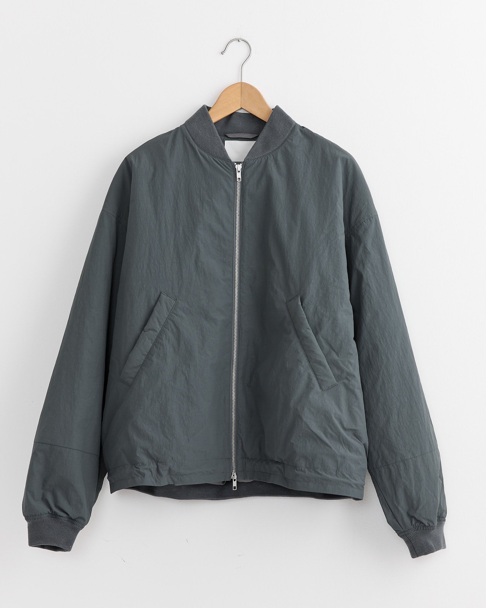 Basement Bomber Jacket in Slate