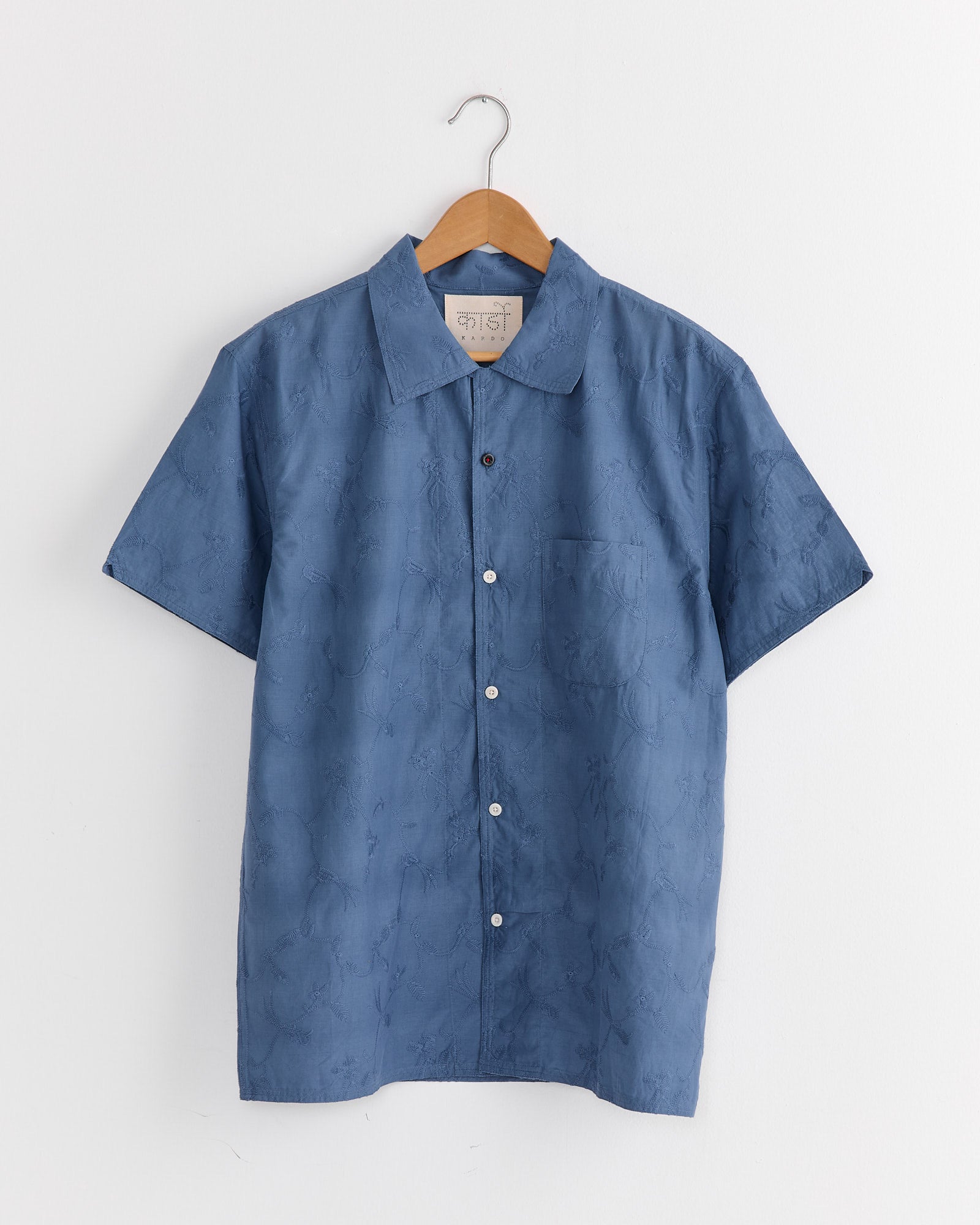 Chintan Shirt in Schiffli