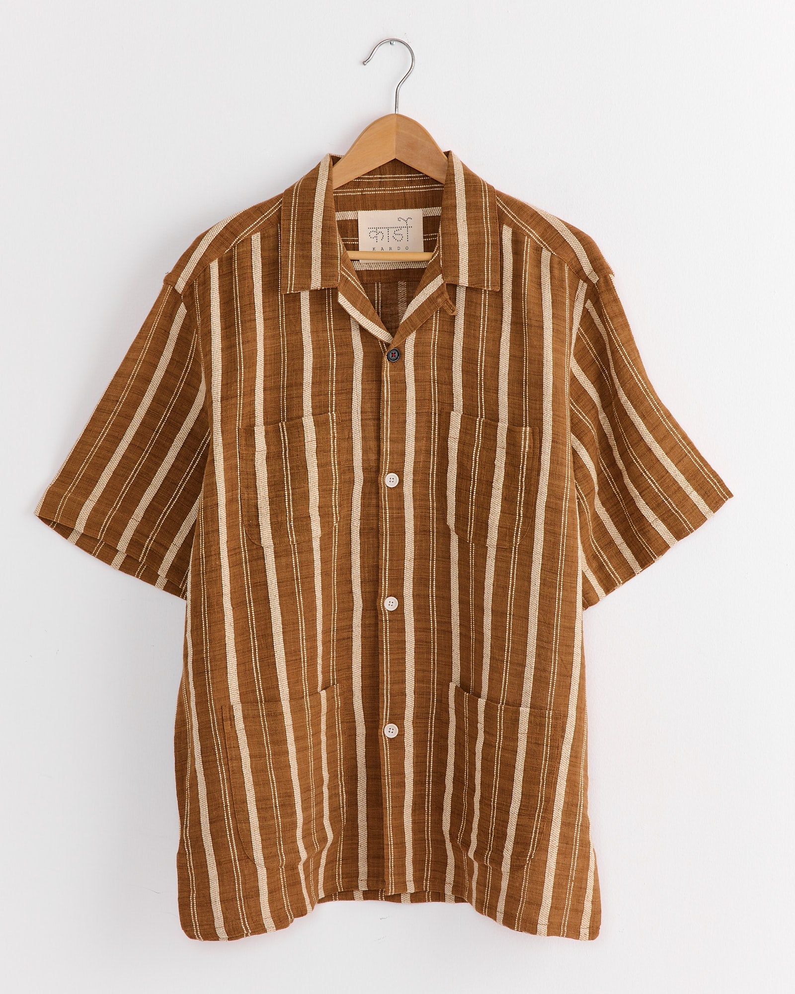 Pedro Handwoven Shirt in Nutshell