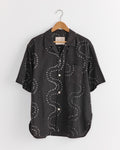 Ronen Shirt in Bandhani Charcoal