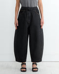 Curved Denim in Black