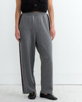 Merino Pointelle Pant in Grey