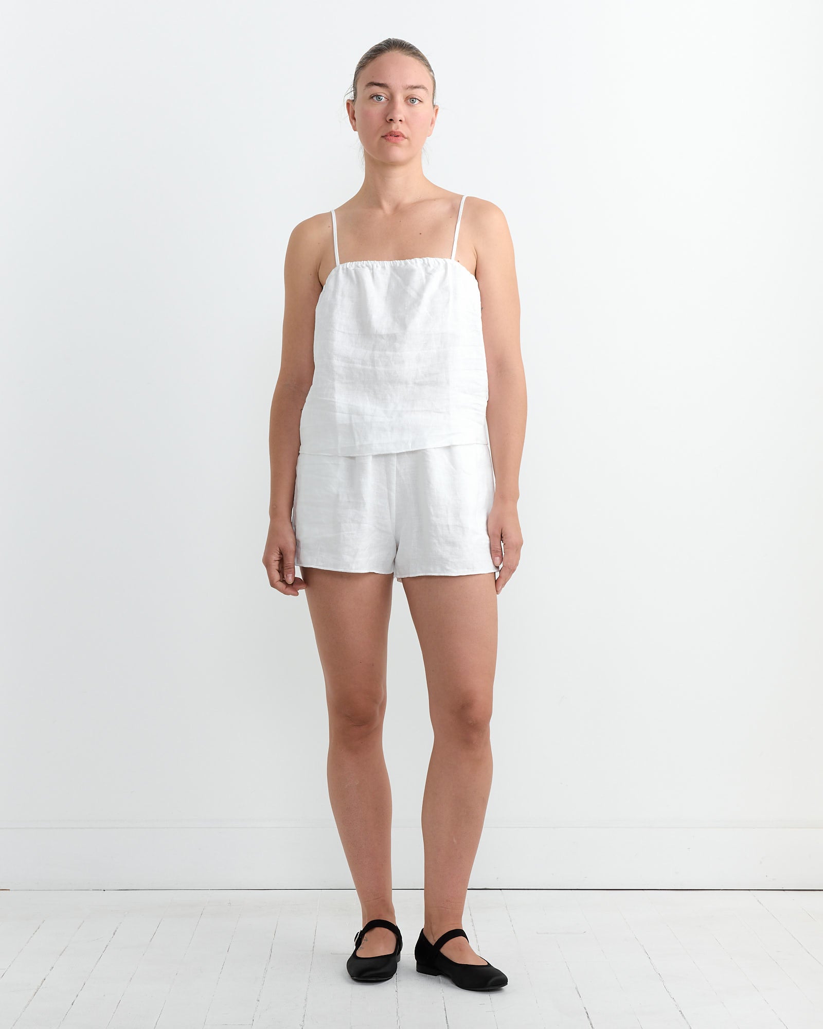 Babylock Linen Set in White