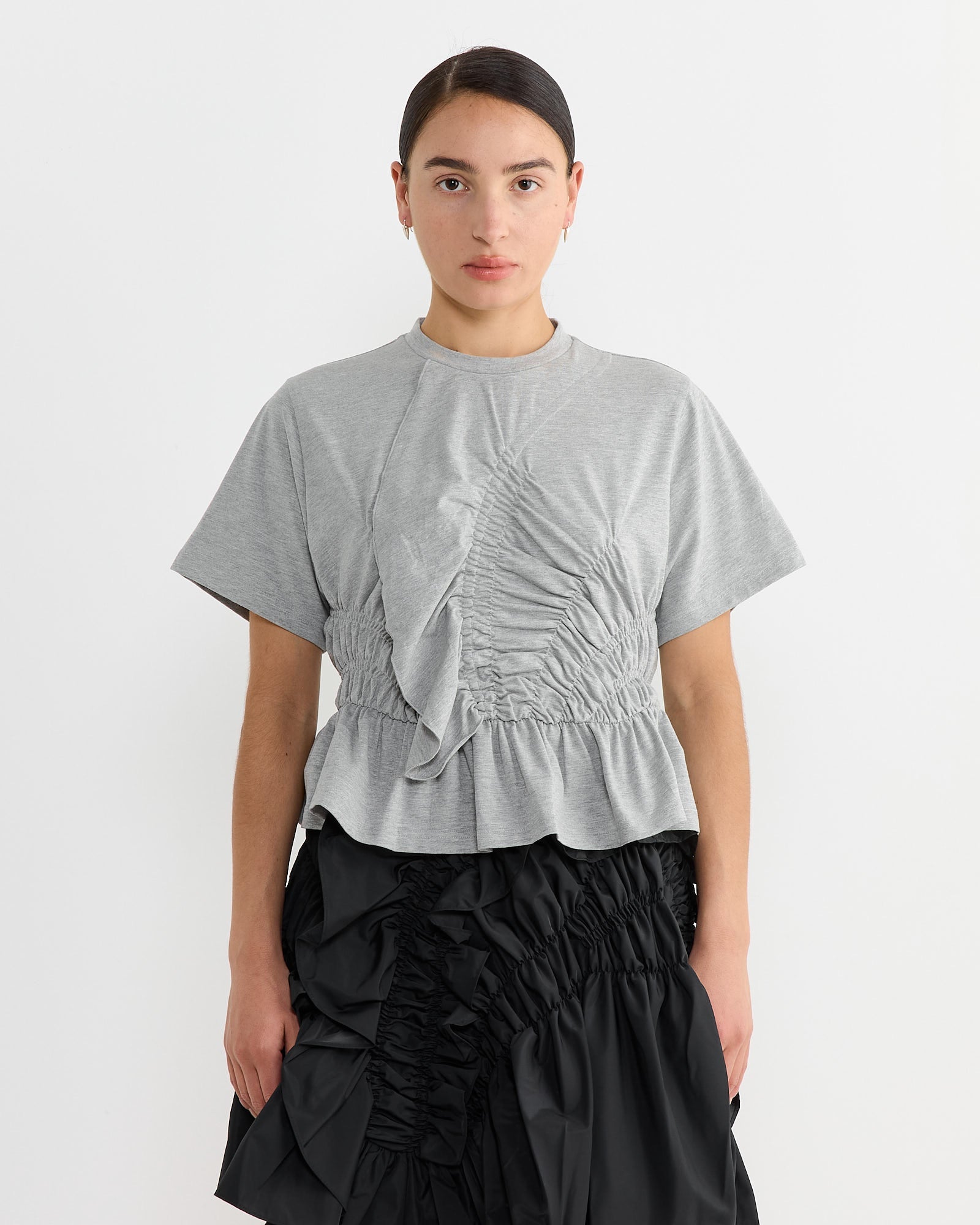 Ace Top in Grey Melange