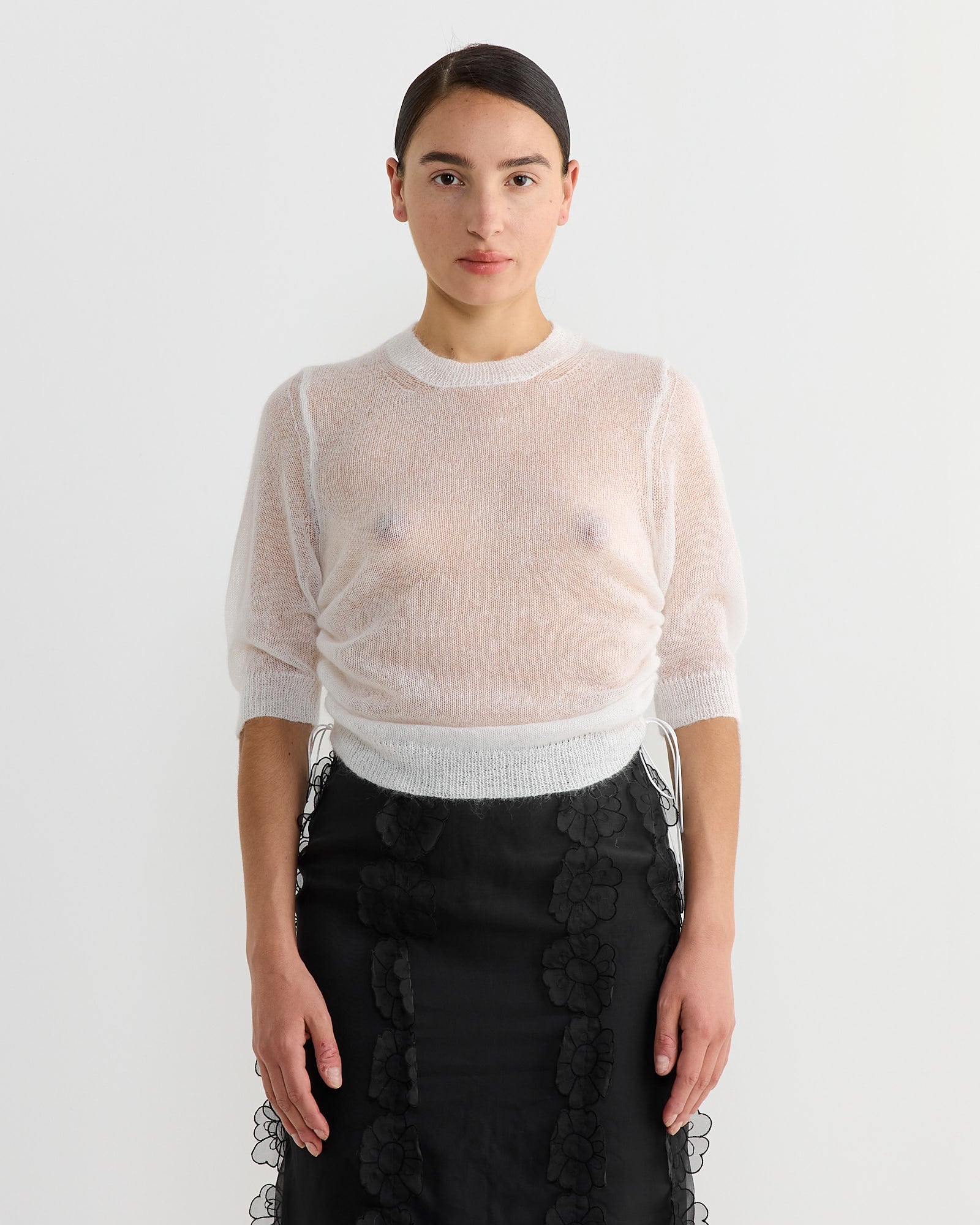 Videl Top in White