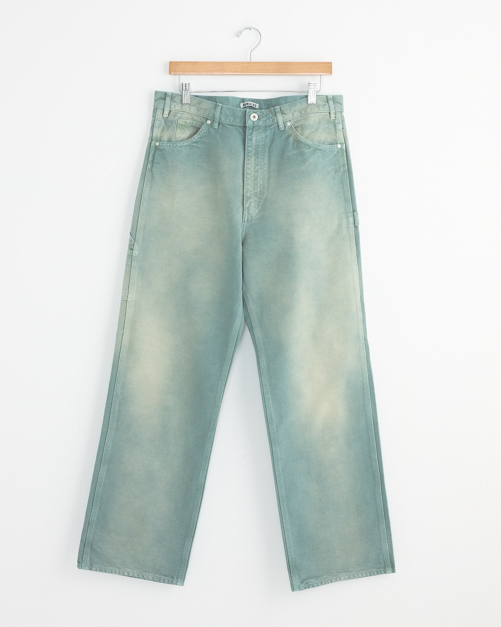 Cotton Duck Pant in Ash Green
