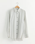 Loose Cotton Shirt in Light Grey
