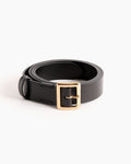 Square Buckle Belt in Black