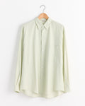 Finx Twill Big Shirt in Light Green