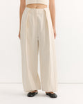 Le Pantalon Melao Trouser in Off White