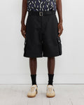 Le Cargo Bermuda Short in Black