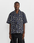 La Chemise Jean Shirt in Navy/Black
