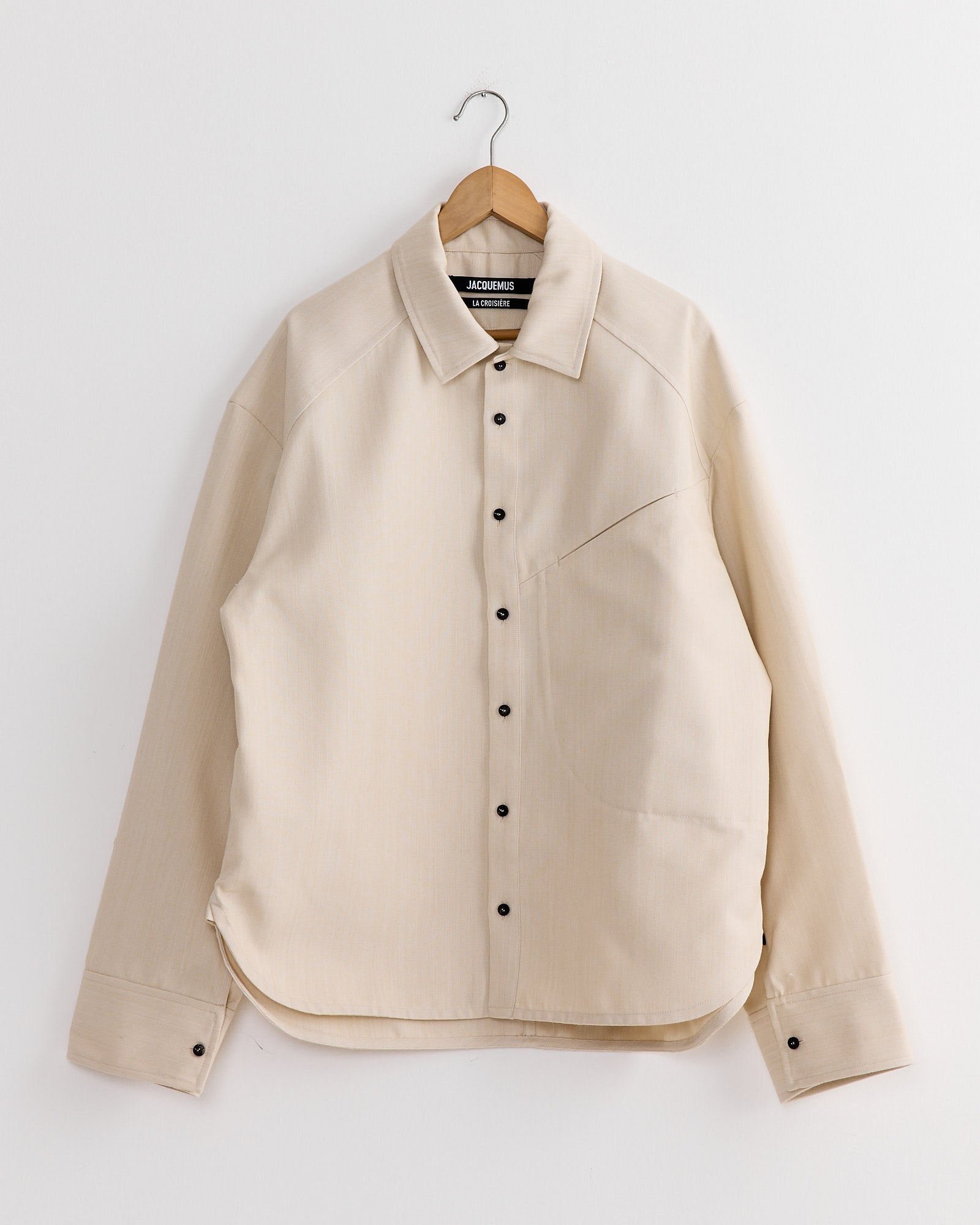 La Chemise Bateau Shirt in Light Beige