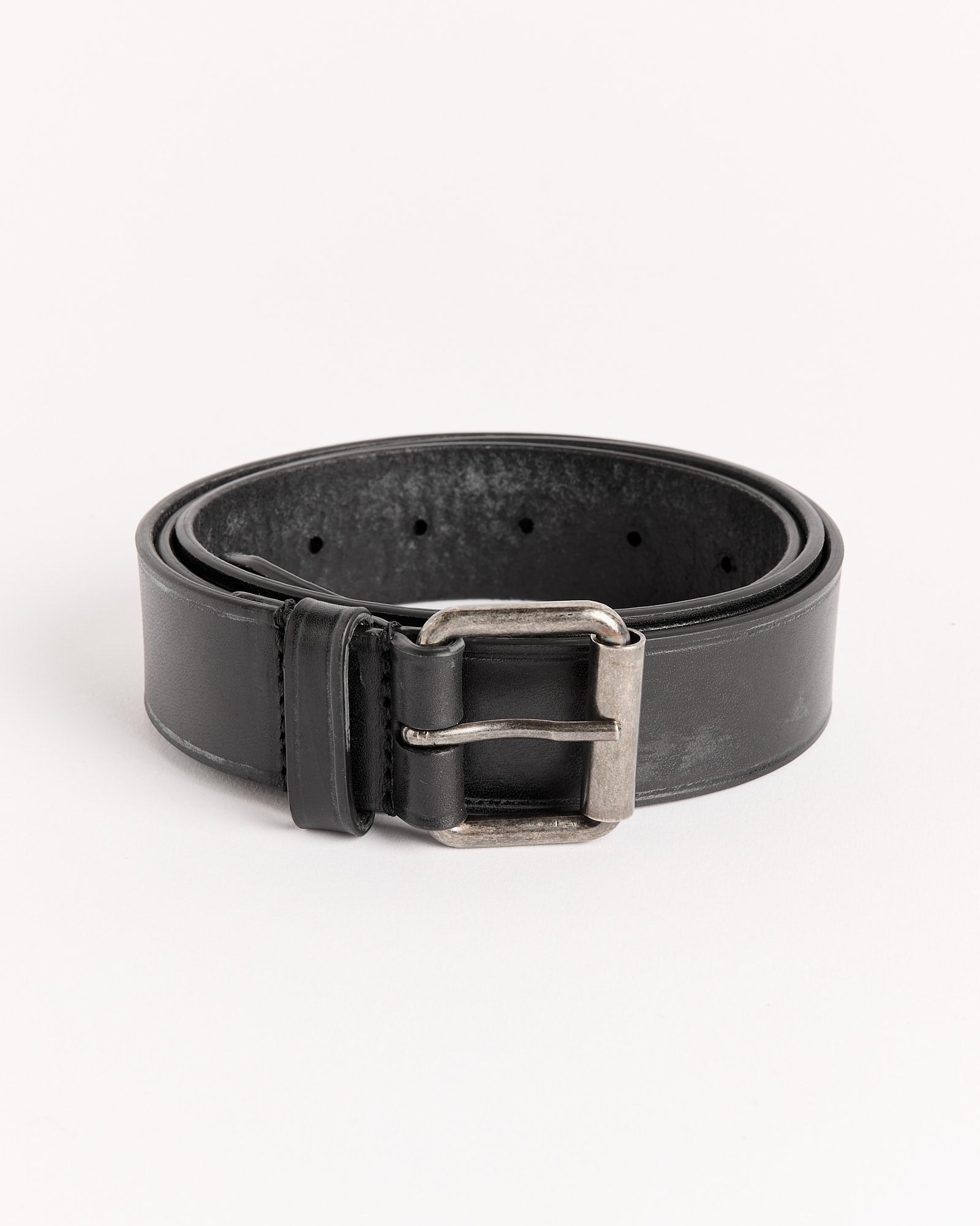 Leather Belt in Black