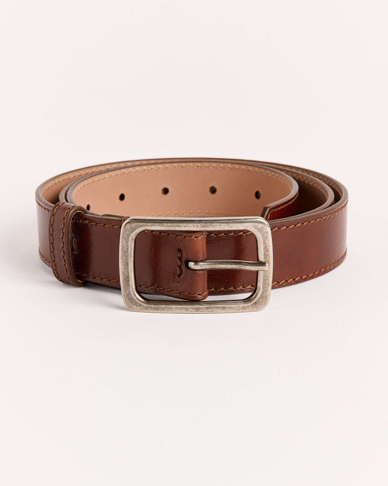 Leather Belt in Tan