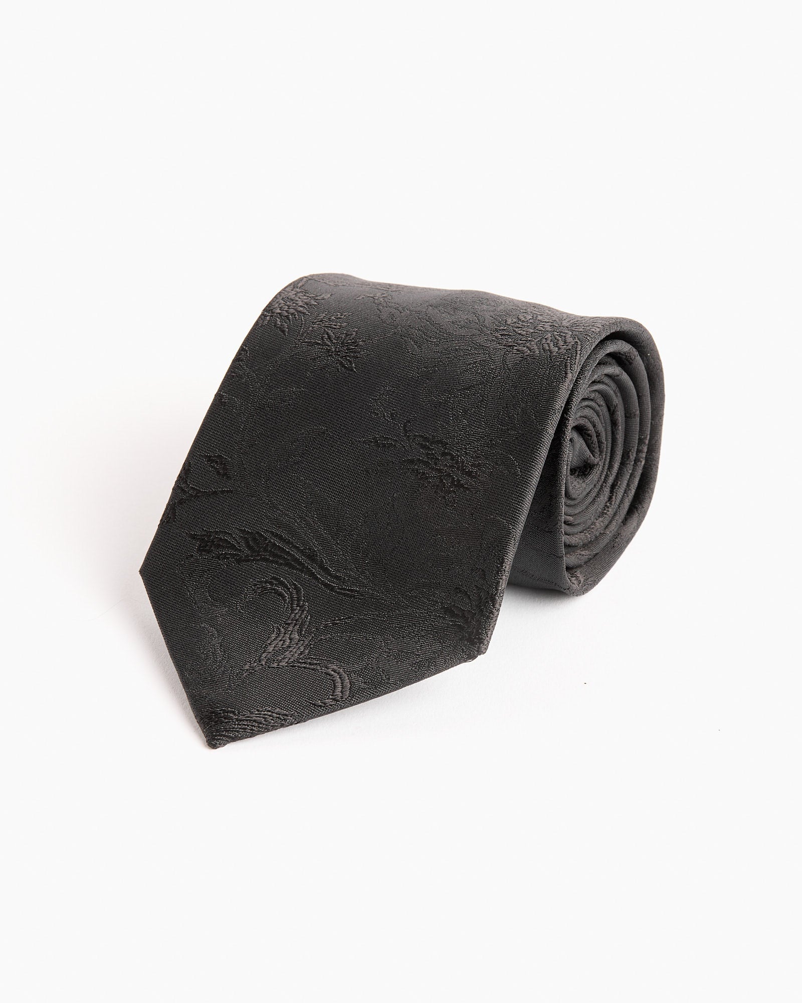 Jacquard Tie in Black