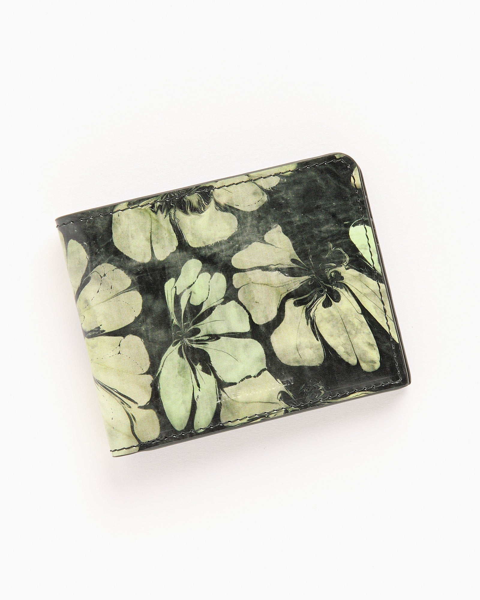 Leather Wallet in Green