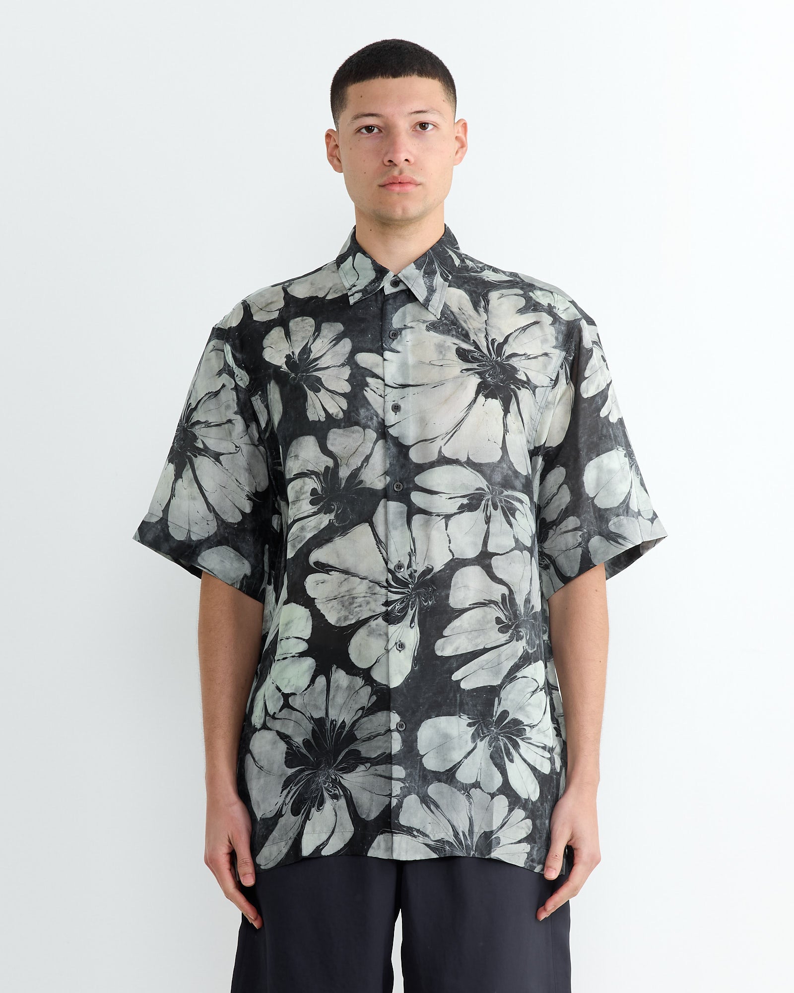 Printed Shirt in Green