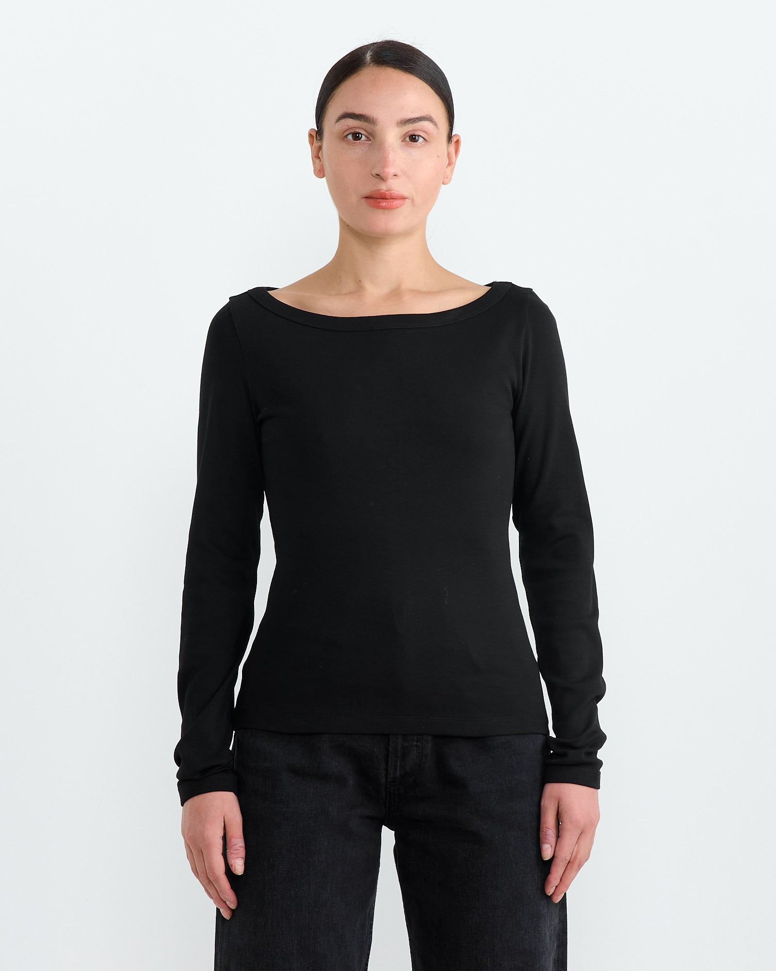 Steffi Tee in Black