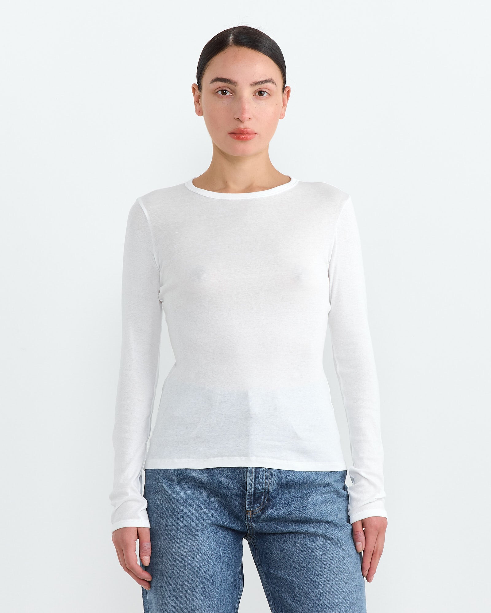 Olivia Tee in White