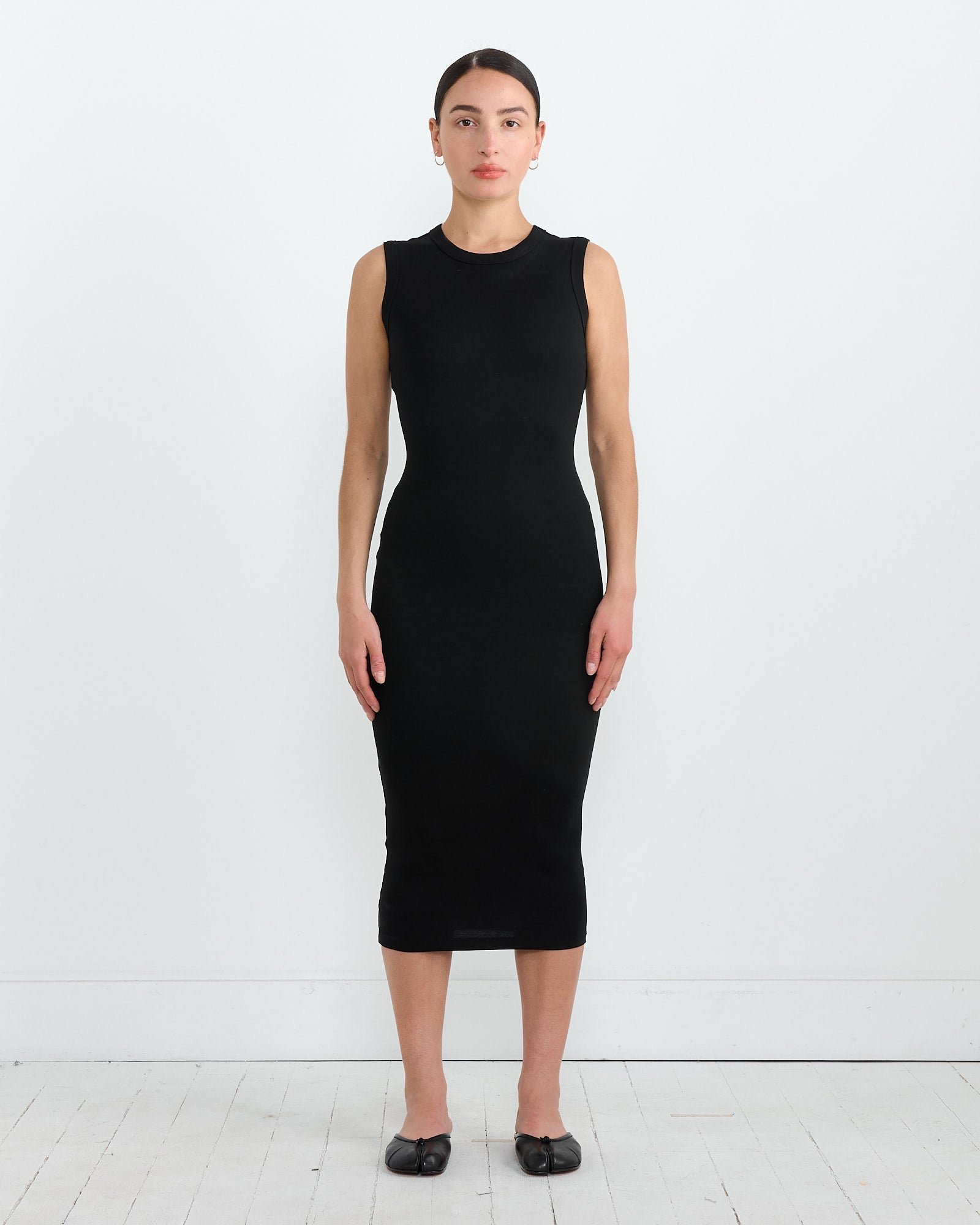 Esme Midi Dress in Black