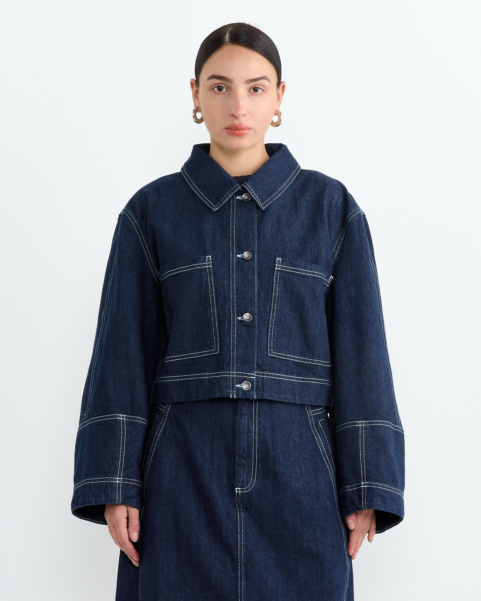 Dusk Denim Jacket in Navy