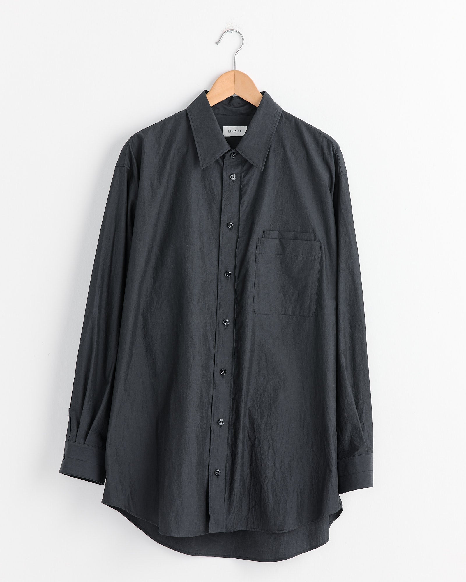 Double Pocket Shirt in Charcoal