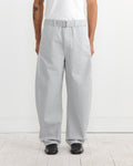 Twisted Belted Pant in Snowy Blue Grey