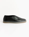 Linoleum Piped Sneaker in Black