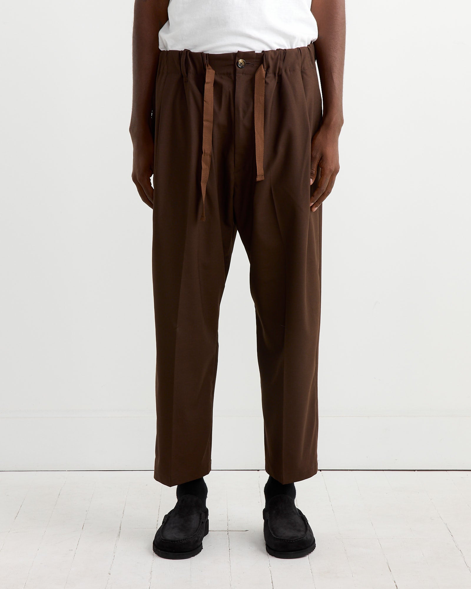Baggy Trouser in Brown