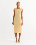 MC March Dress in Apricot Yellow