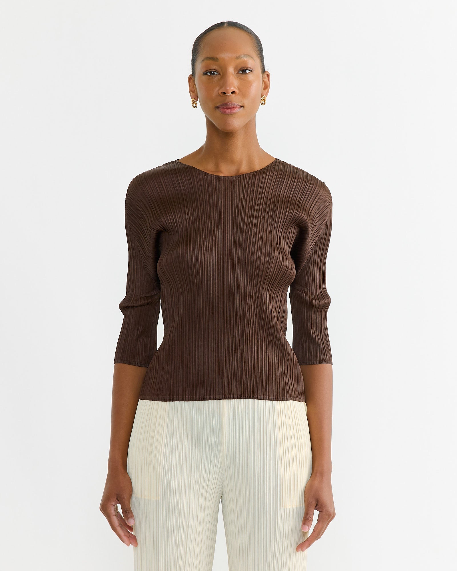 MC March Top in Dark Brown