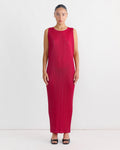 New Colorful Basics 4 Dress in Carmine