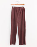 Loop Bottoms Pant in Red Brown