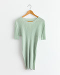 Monthly Colors June Top in Pastel Green