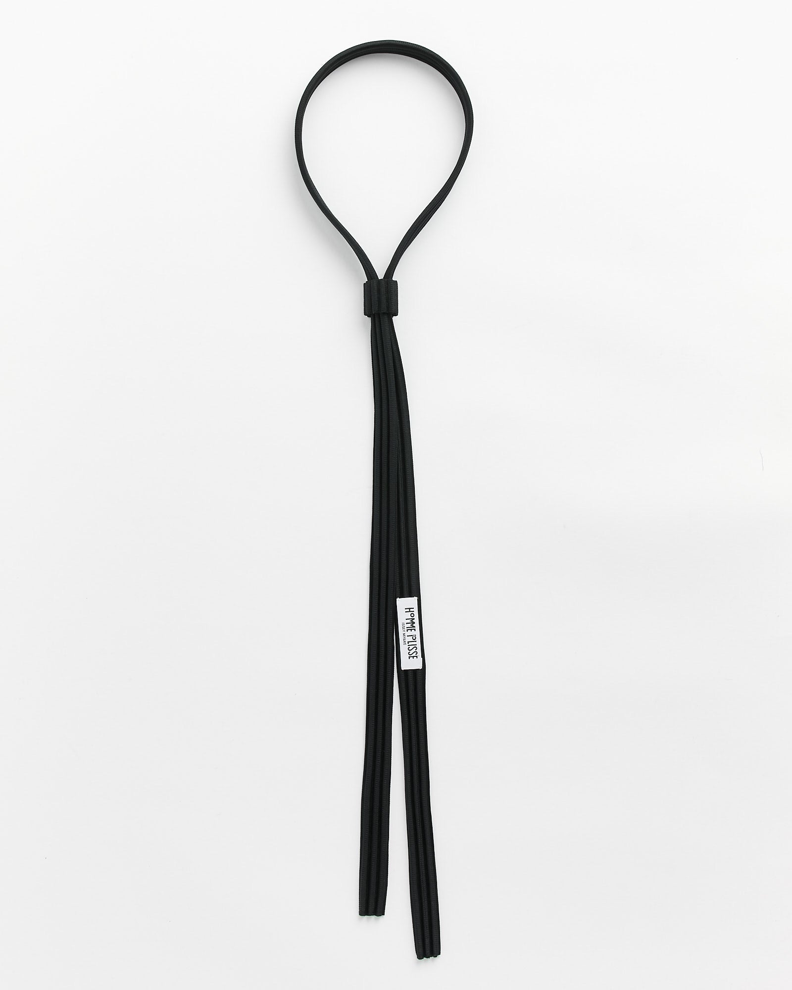 Pleats Tie in Black