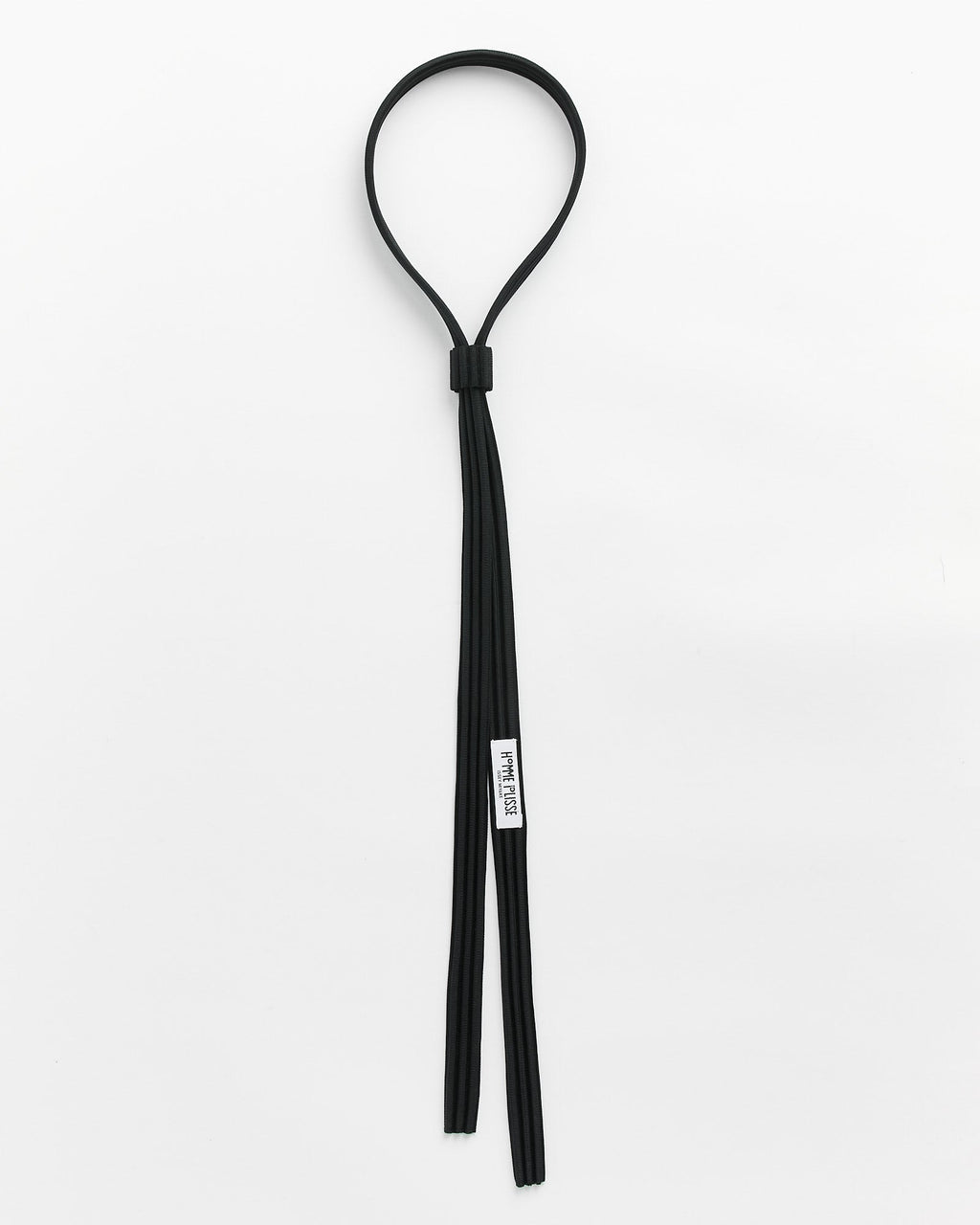 Pleats Tie in Black