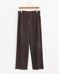 Tailored Pleats 2 Pant in Mud Brown