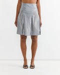 Camilla Midi Skirt in Dark Grey
