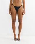 Carolina Bikini Bottom in Black