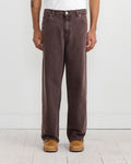 Vast Cut Denim in Royal Brown Overdye