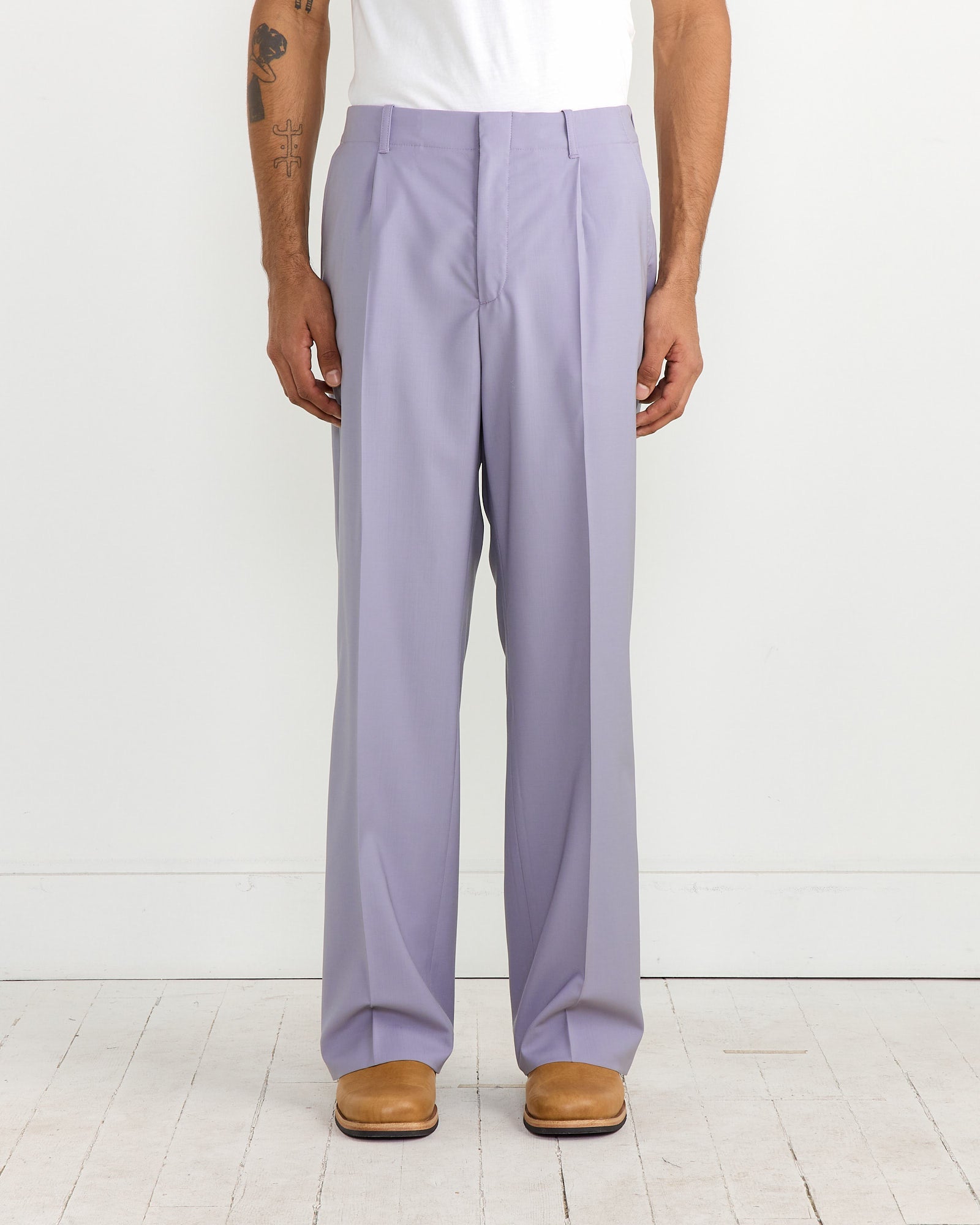 Borrowed Chino in Dusty Lavender