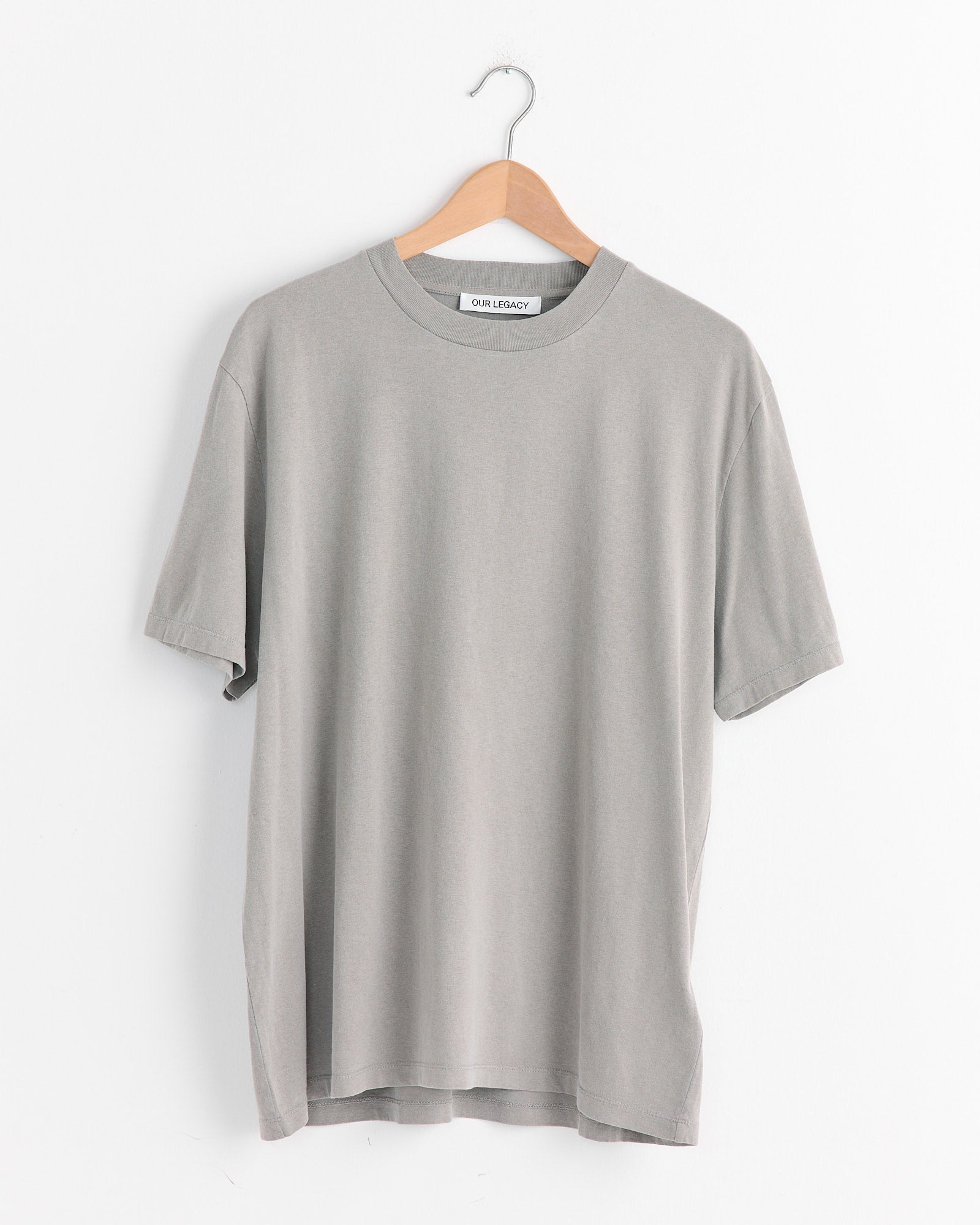 Box T-Shirt in Worn Grey