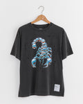 MothTech Scorpio T-Shirt in Aged Black