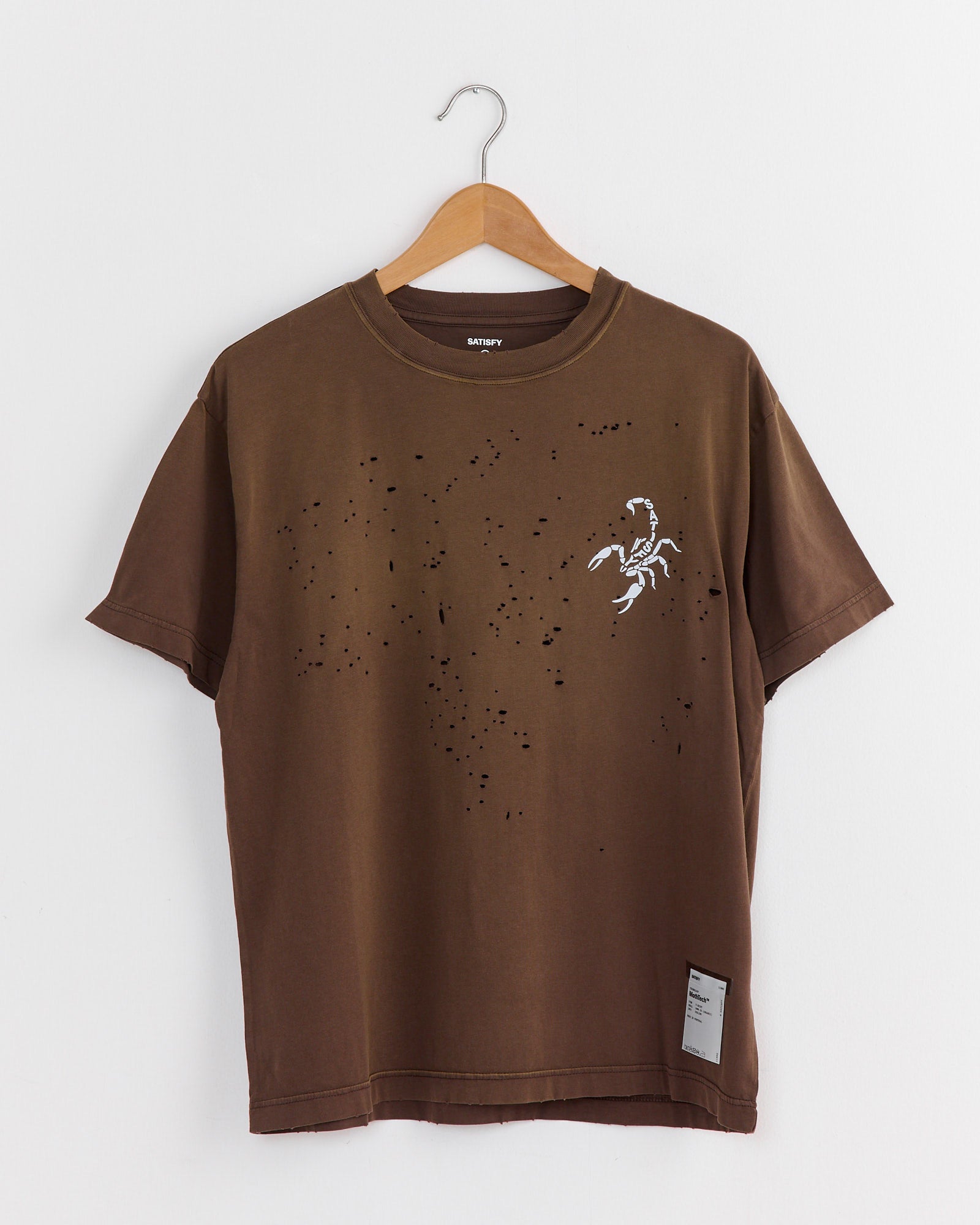 MothTech T-Shirt in Sun Bleached Brown