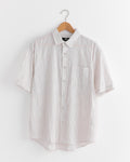 Wavy Striped Shirt in Natural