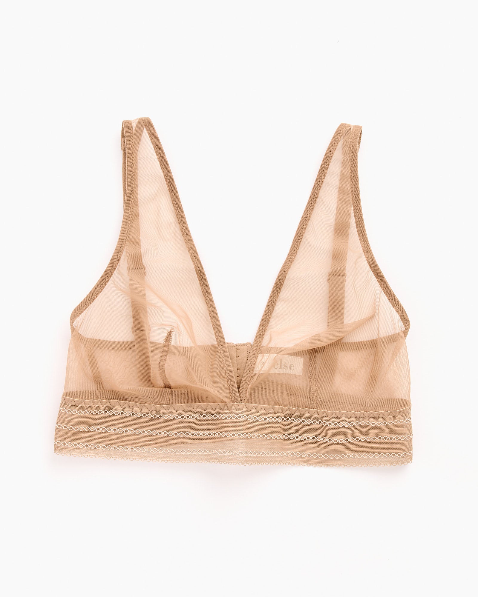 Bare Soft Plunge Bra in Mocha