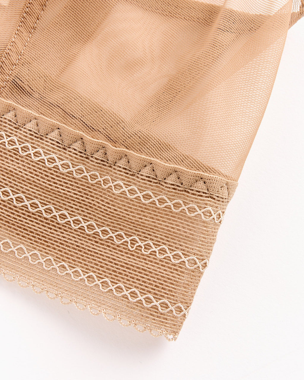 Bare Soft Plunge Bra in Mocha