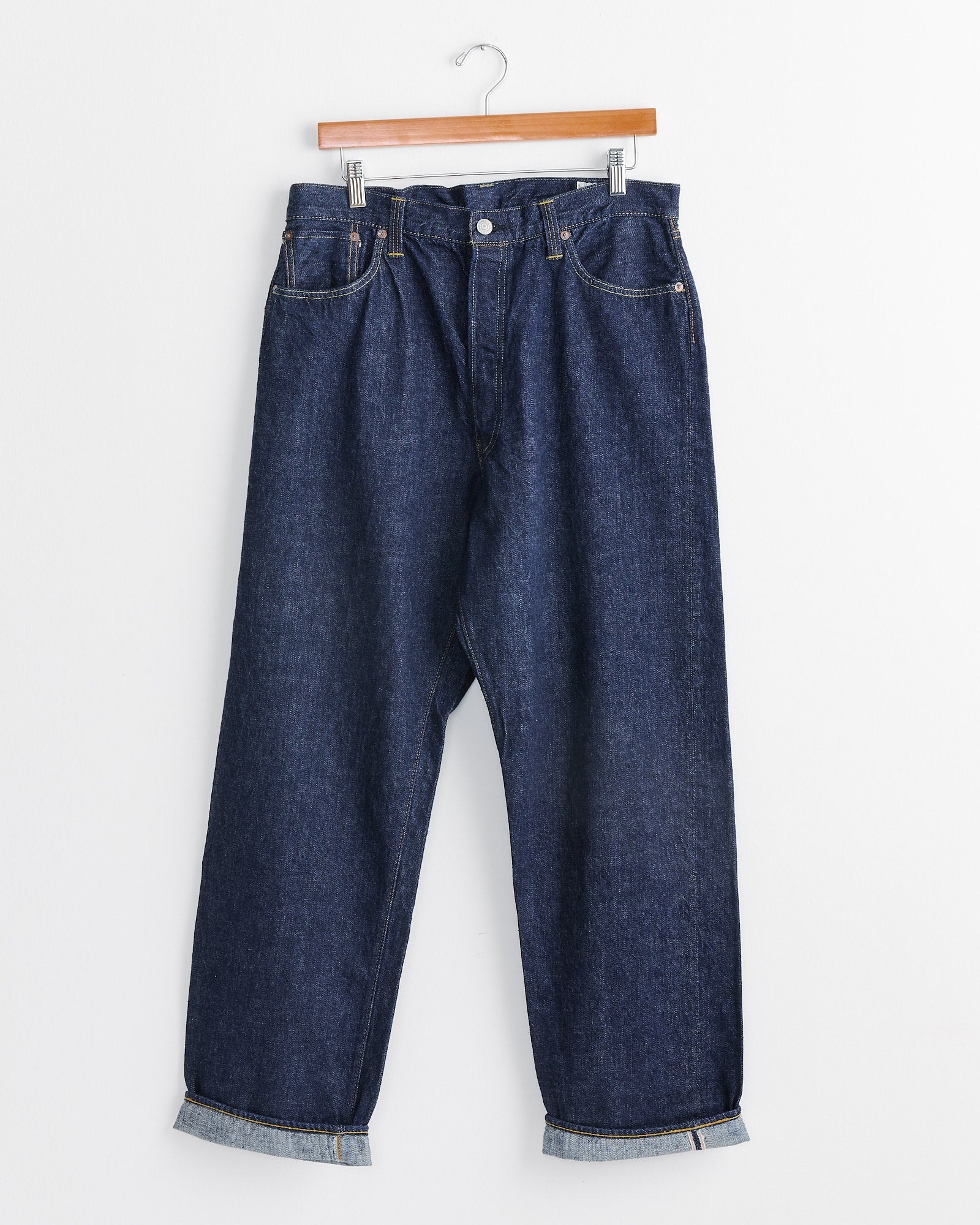 Grand Dad's Fit Denim Pant in One Wash